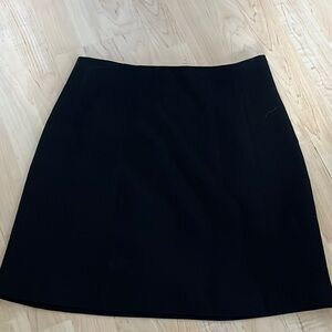 Babaton Elegant Black A-Line Skirt